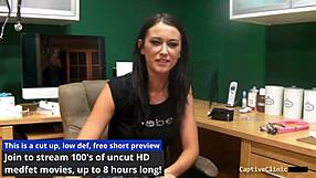 Nurse Alexis Grace Uses Dildo And Vibrator On Patient In Hospital Backstage Fetish Scene