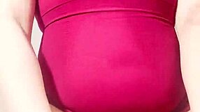 Latina stepmother rides stepson with shaved pussy.