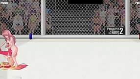 Princess Vivian Battles Paris In Intense Ring Catfight