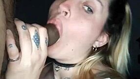 Friend Visits, Sucks Dick, Gets Fucked Hard Until Wet