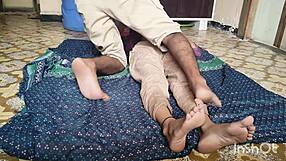 Shivani screams as daddy fucks her tight pussy!