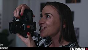 Time stop futa surprise with huge tits brunette and blonde