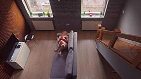 Roommate Catches Me Masturbating And I Continue As He Watches!