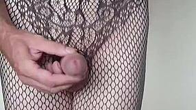 Misr4 In Fishnet Bodysuit
