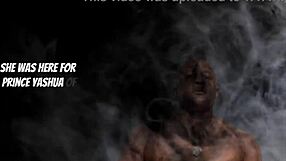 lady ninja channy crossfire fucks prince yahshua on her mission