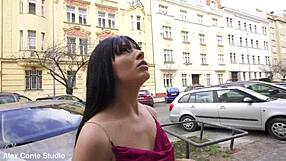 Daniela Ortiz feels intense pleasure with Freddy Gong in wet anal scenes