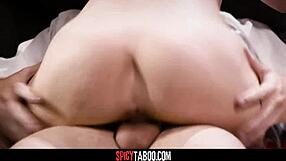 Perv stepdad lets stepson fuck secretary in office