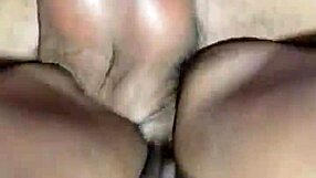 Watch this bbw wife getting passionately fucked alone.