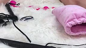 i gave her amazing oil massage then fucked pussy and asshole with dildo 😈