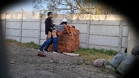 latina worker flashing and having sex at office on security cams