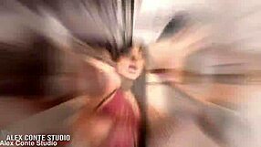 Daniela Ortiz feels intense pleasure with Freddy Gong in wet anal scenes