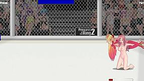 Princess Vivian Battles Paris In Intense Ring Catfight