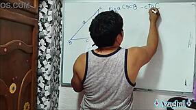 Teacher's Sexual Math Lesson With Tangent And Cotangent