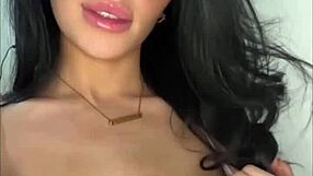 The british exchange student enjoys solo play in her dorm