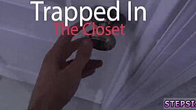 blonde hd step sis gets cock anal in suspended taboo