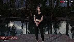 khaya peake shows off her skills in this casting blowjob and sex scene