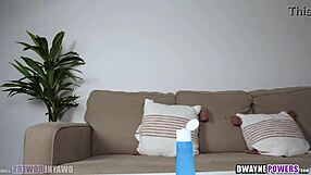 Wow, that ebony foot model's huge soles need a deep massage on her big ass!