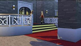 Sabrina Carpenter Gets Descriptively Banged by Big Black Cock in Doggystyle Group Scene