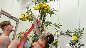 kinky teen 18+ is taken in asshole assylum for awkward therapy