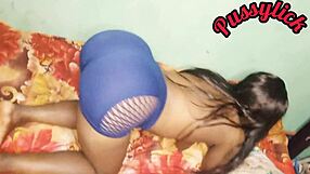 Can you handle this ebony bbw swallowing a big cock deep?