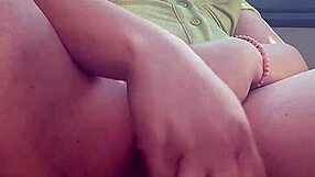 Drilling Her Creamy Squirting Pussy In The Front Seat Of Car