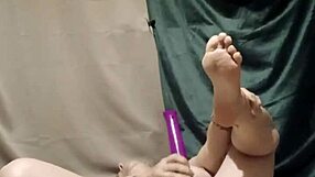 French Slave Degrades Herself in Bondage with Urine Belt Session