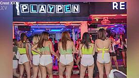 Sexy Asian Gogo Stripper Pole Dancing