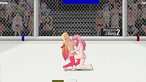 Princess Vivian Battles Paris In Intense Ring Catfight