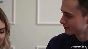 Lovely Sweetie Stretches Spread Snatch and Gets Deflorated