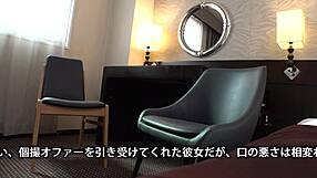 cute busty japanese student meets a stranger while in uniform