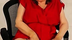 busty giantess granny enjoys tiny 18+ step-grandson