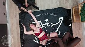 Cuckold - Cuckchair 7 Submissive Hotwife Turns Into Femdom And Cum Eating Cuckold