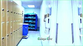 Amateur Nurse Rides Big Cock in Private Room to Heal Patient!