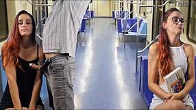 Pervertido Goza Nos Peitos Da Passageira De Ônibus Em Público