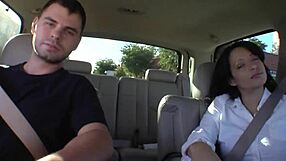 Big boob milf picked up for fun