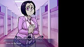 Raven School Girl Anal Destroy!