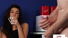 British Office Voyeur Encourages Sub To Tug Dirty Talk