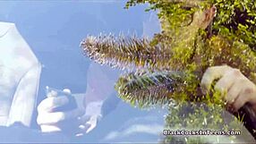 Cuckold bf watches gf sucking her new lovers bbc