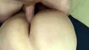 Big bbw milf takes fat uncut cock cumshot on ass