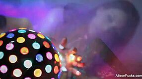 Big boobed Alison Tyler masturbates nude!