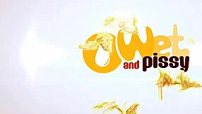 Wetandpissy - nicolette noir soaks in golden piss during this peeing video 😏