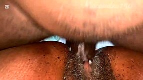 Amateur with big black cock enjoys wet juicy pussy ride