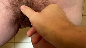 he tells me he loves fingering my hairy pussy while we shower