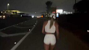 Wow, Watch This Wife Get Approached on the Highway by a Hung Guy Offering a Horny Ride!
