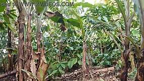 pinay asian teen gets fucked in public near the road.