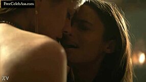 Watch Kaniehtiio Horn Engage In Intense Lesbian Sex In Hemlock Groves S1E9!