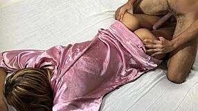 perv oiled massage - mariangel belle fucked without condom while being rubbed