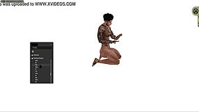 Hey, check out this black cartoon hardcore sex in the shop