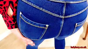 lucy gresty wearing tight jeans