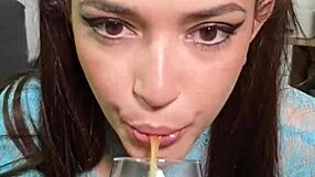 Eating junk food and then puking it all